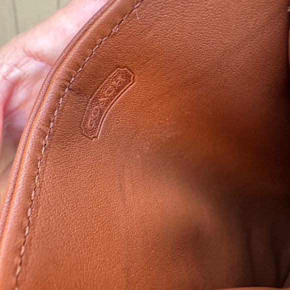 Vintage Coach Eyeglass Case Large British Tan - Picture 6 of 7